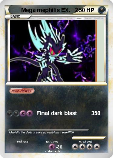Pokemon Mega mephilis EX.   2