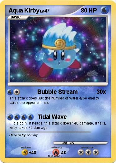 Pokemon Aqua Kirby