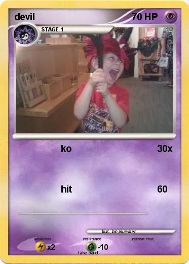 Pokemon devil