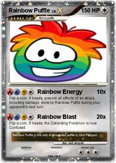 Pokemon Rainbow Puffle