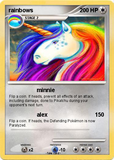 Pokemon rainbows