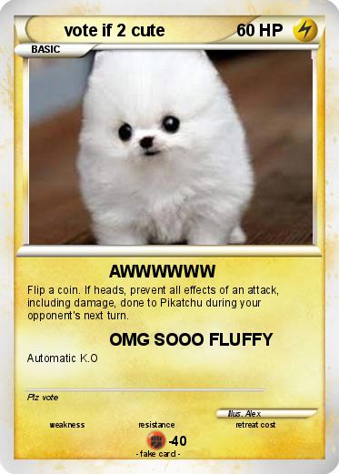 Pokemon vote if 2 cute