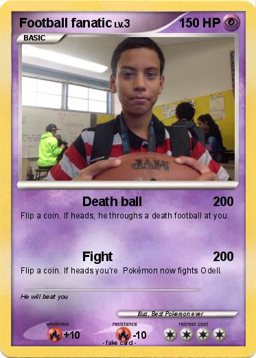 Pokemon Football fanatic