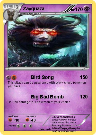 Pokemon Zayquaza
