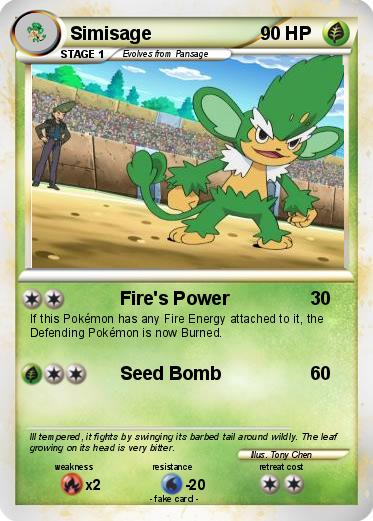 Pokemon Simisage