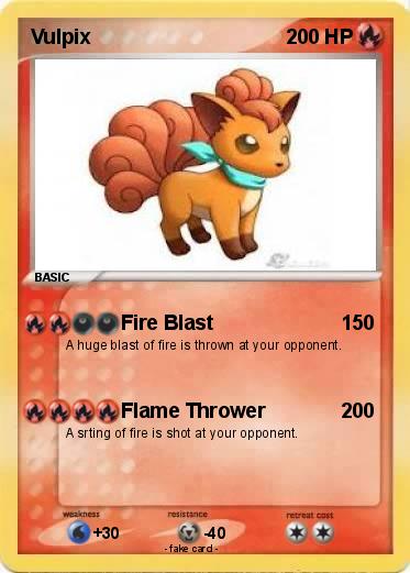 Pokemon Vulpix