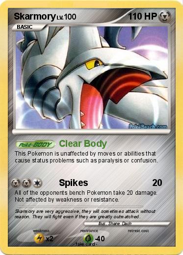 Pokemon Skarmory