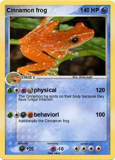 Pokemon Cinnamon frog