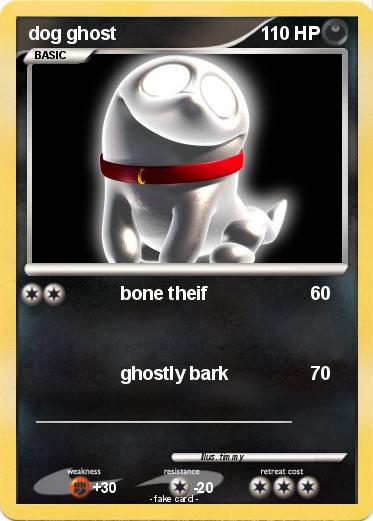 Pokemon dog ghost
