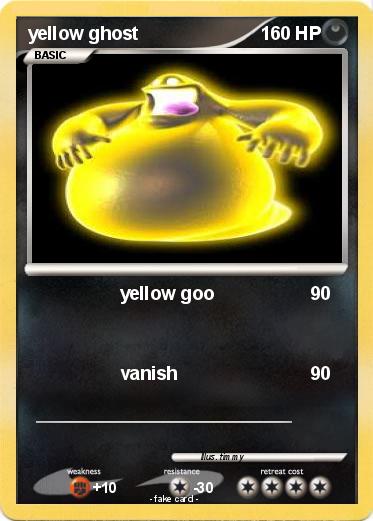 Pokemon yellow ghost