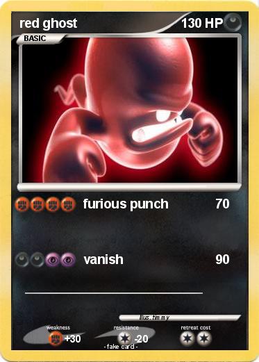 Pokemon red ghost