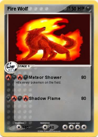 Pokemon Fire Wolf