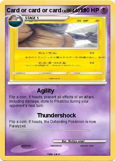 Pokemon Card or card or card