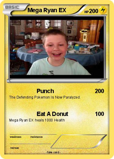Pokemon Mega Ryan EX