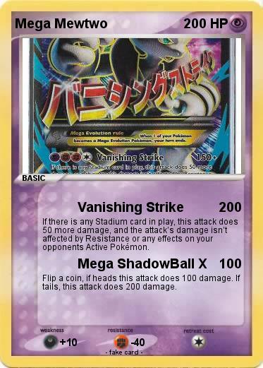 Pokemon Mega Mewtwo