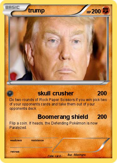 Pokemon trump