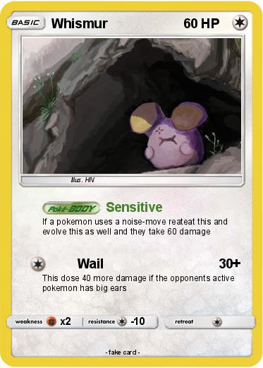 Pokemon Whismur