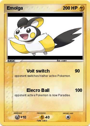Pokemon Emolga