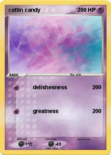 Pokemon cottin candy