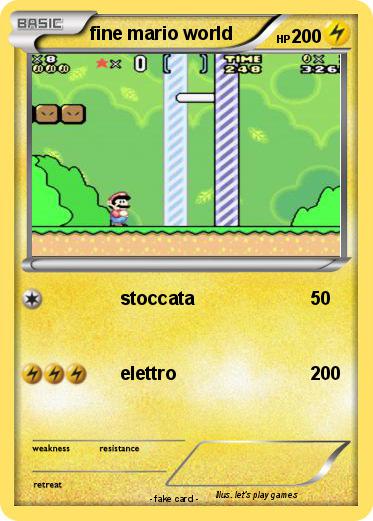 Pokemon fine mario world