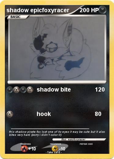 Pokemon shadow epicfoxyracer
