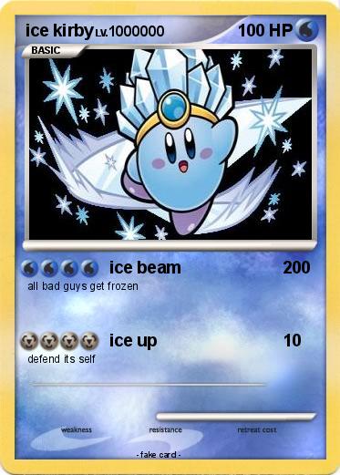 Pokemon ice kirby