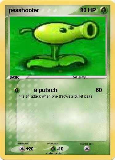 Pokemon peashooter