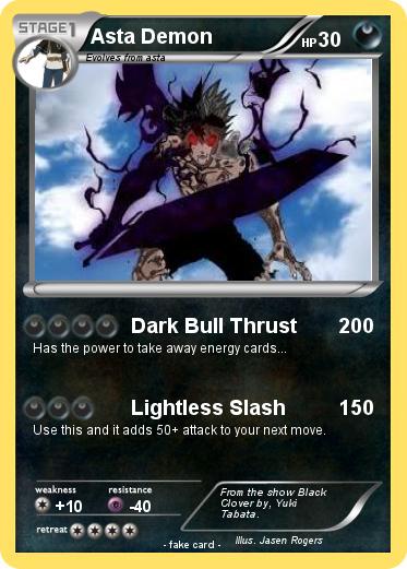Pokemon Asta Demon