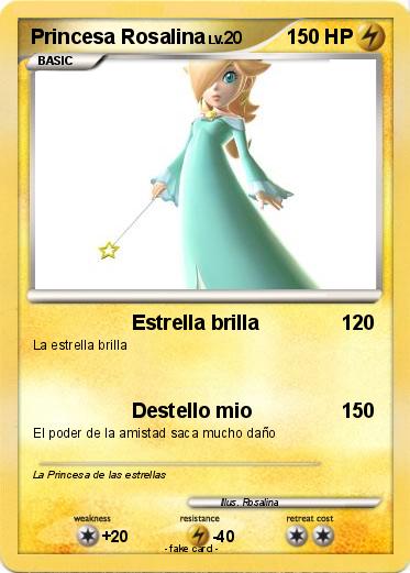 Pokemon Princesa Rosalina