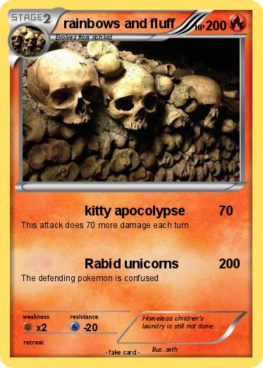 Pokemon rainbows and fluff