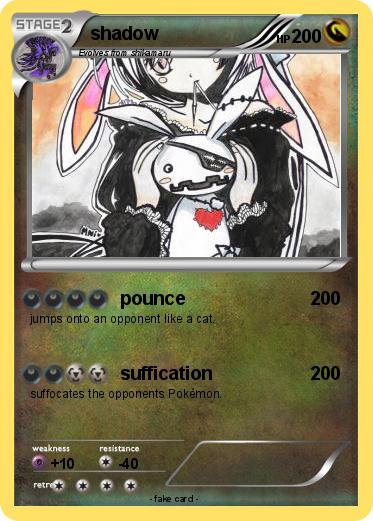 Pokemon shadow