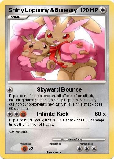 Pokemon Shiny Lopunny &Buneary