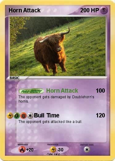 Pokemon Horn Attack