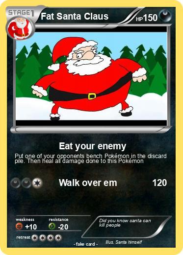 Pokemon Fat Santa Claus