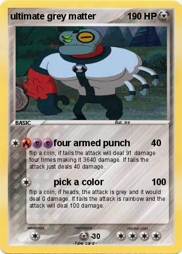 Pokemon ultimate grey matter