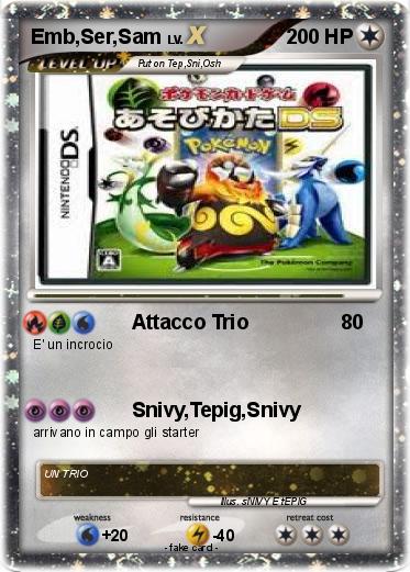 Pokemon Emb,Ser,Sam