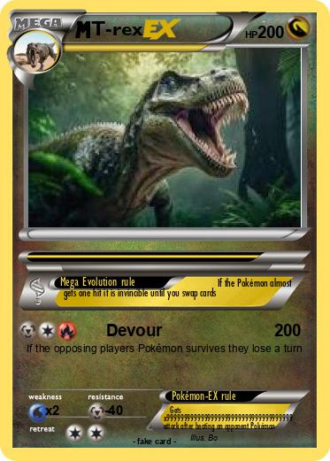 Pokemon T-rex