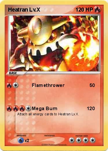 Pokemon Heatran Lv.X