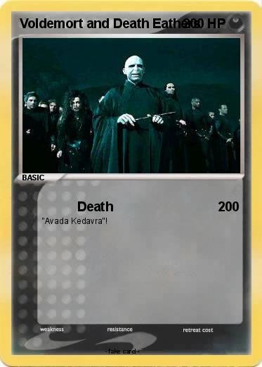 Pokemon Voldemort and Death Eathers