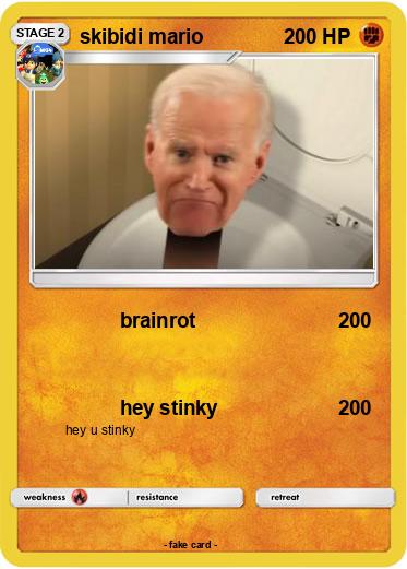 Pokemon skibidi mario