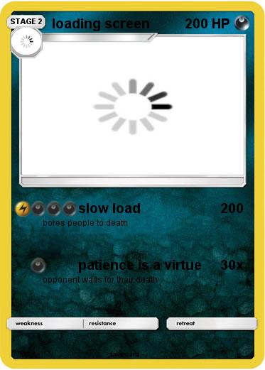 Pokemon loading screen