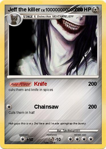 Pokemon Jeff the killer