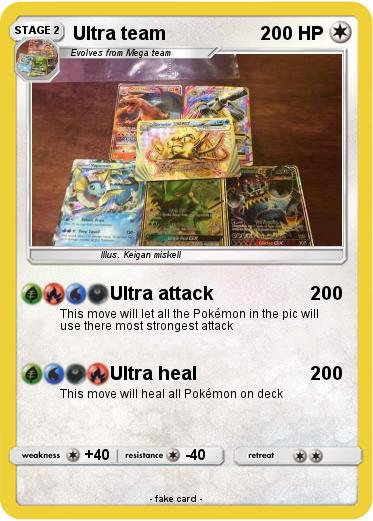Pokemon Ultra team