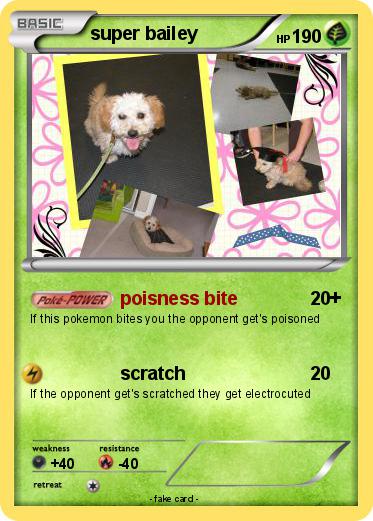 Pokemon super bailey