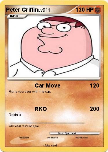 Pokemon Peter Griffin