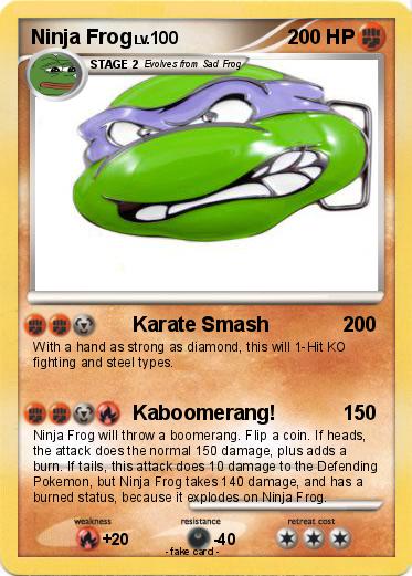 Pokemon Ninja Frog