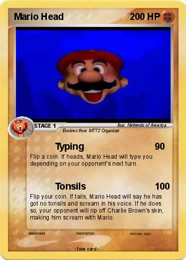 Pokemon Mario Head