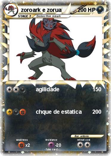 Pokemon zoroark e zorua