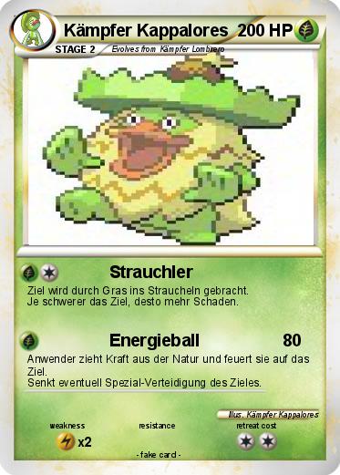 Pokemon Kämpfer Kappalores