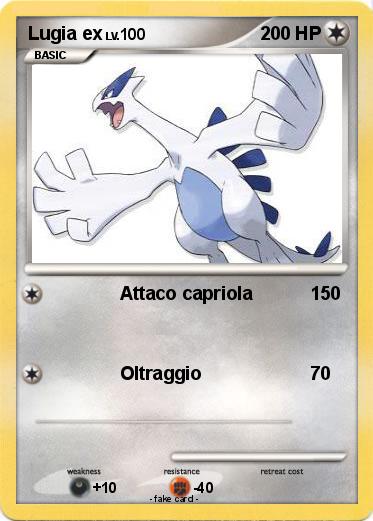 Pokemon Lugia ex